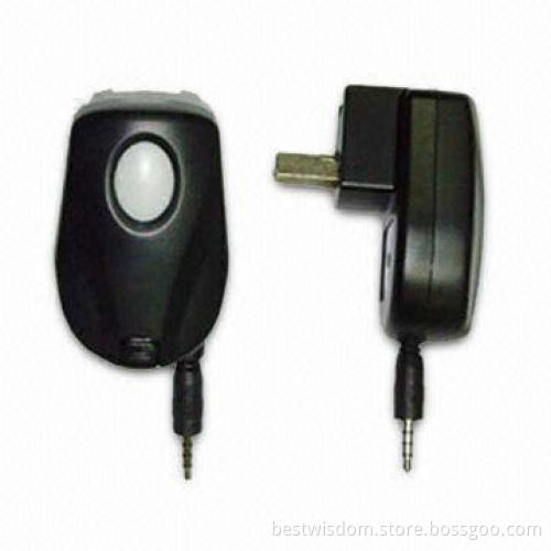 Mobile Phone Charger with Retractable Cable, 100 to 240V AC Input Voltage